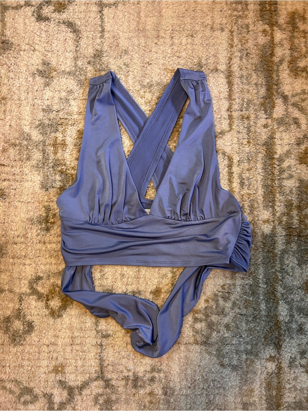 Urban Outfitters Periwinkle Cross-Back Tank